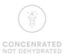 Concentrated Not Dehydrated