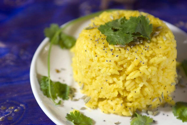 Coconut Turmeric Rice